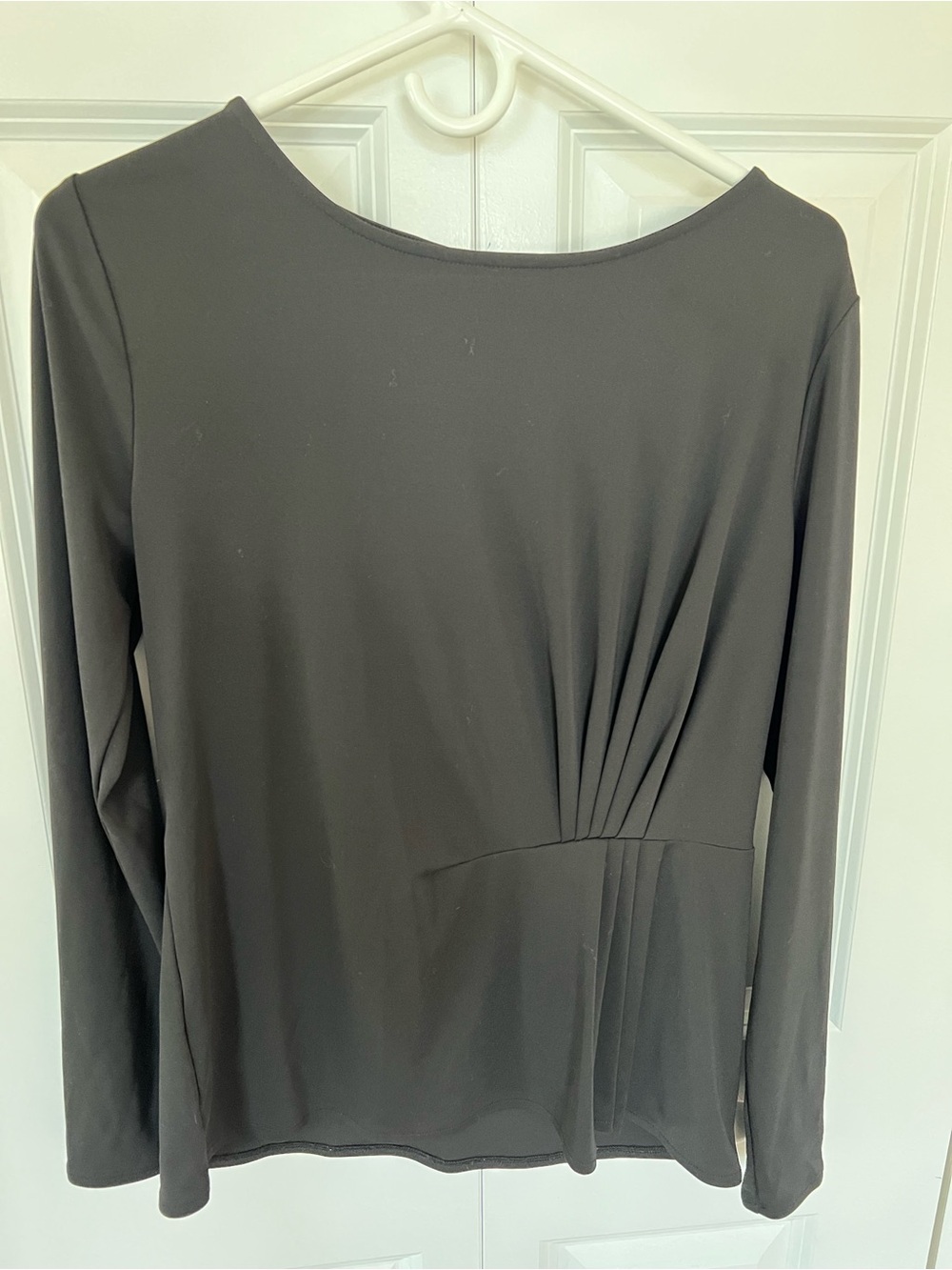 Ann Taylor Black Crew Neck Top